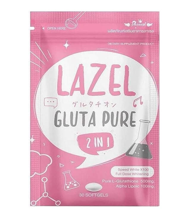 LAZEL | GLUTA PURE 2 IN 1 SPEED WHITE X100 FULL DOSE WHITENING